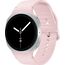 Galaxy Watch 8 | 40 мм | Silver | Sport/Pink | M/L, Тип ремешка : Sport, Размер корпуса : 40 мм, Цвет: Silver, Цвет ремешка: Pink, Размер ремешка : M/L, Подключение часов : Bluetooth / Wi-Fi, изображение 2